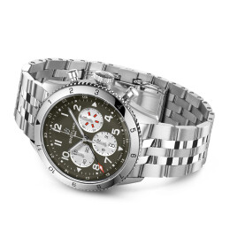 Super AVI B04 Chronograph GMT 46 Curtiss Warhawk AB04452A1L1A1