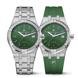 Aikon Quartz Date 40mm + extra řemínek AI1108SS00F630D