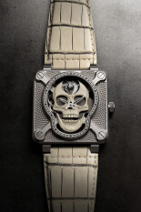 Laughing Skull White BR01SKULLOSKST