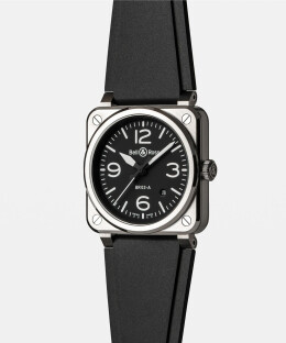 Black Steel BR03ABLSTSRB