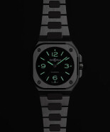 BR-05 36 mm Mother Of Pearl Steel BR05ASMPSTSST