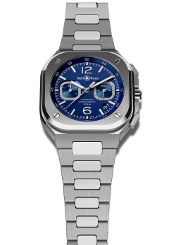 BR 05 Chrono Blue Steel BR05CBLUSTSST