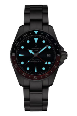 DS Action GMT Powermatic 80 C0329291104100