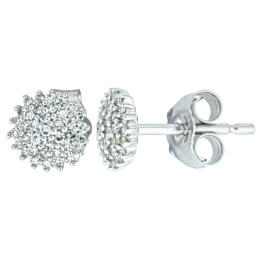 Zlaté náušnice s diamanty Altman Diamond FE436019