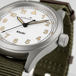 Khaki Field Quartz H69401910