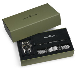 Khaki Field Murph Auto 42mm Bracelet Bundle H70605732