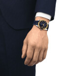 Gentleman Powermatic 80 Silicium Solid 18K Gold Bezel T9274074604101