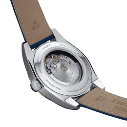 Gentleman Powermatic 80 Silicium Solid 18K Gold Bezel T9274074604101