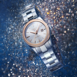 T-MY lady automatic 18k gold bezel T9300074103100