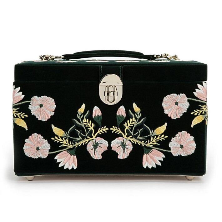 Šperkovnice Zoe Medium Jewelry Box tmavě zelená 393112
