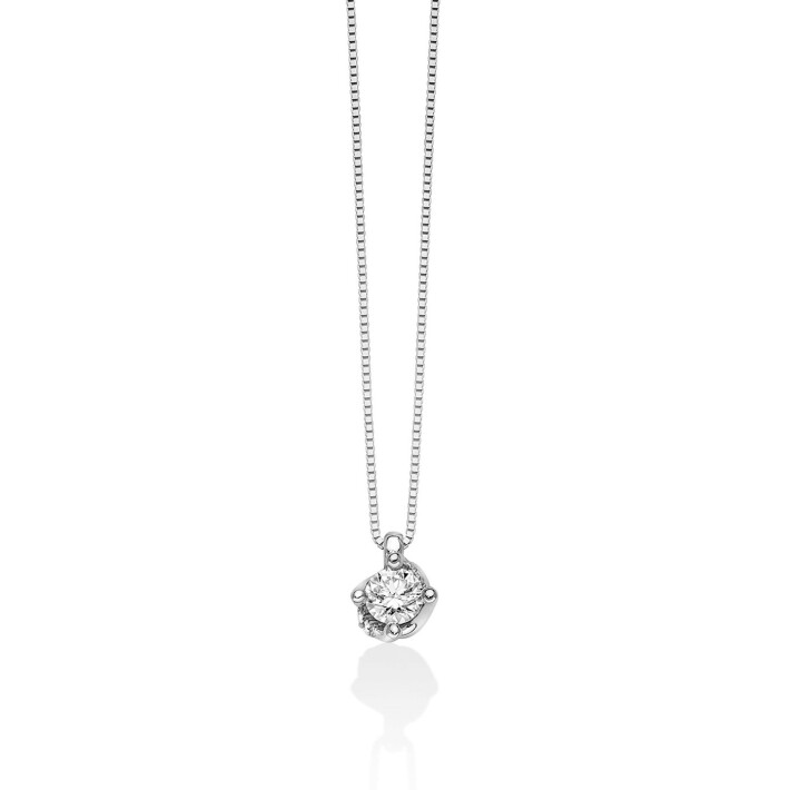 Zlatý náhrdelník s diamnty CLD4117018G7