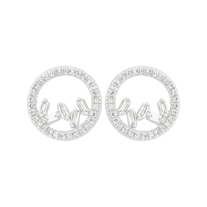 Zlaté náušnice s diamanty Altman Diamond FE8480