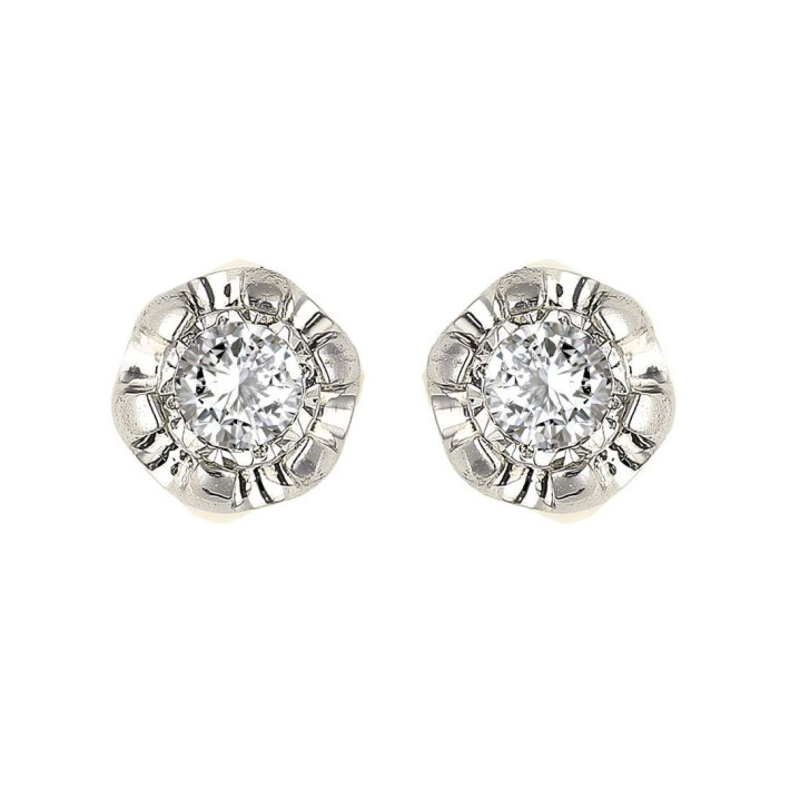 Zlaté náušnice s diamanty Altman Diamond KE36550