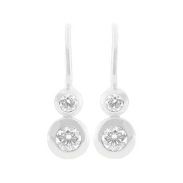 Zlaté náušnice s diamanty Altman Diamond 13ZP2100042D