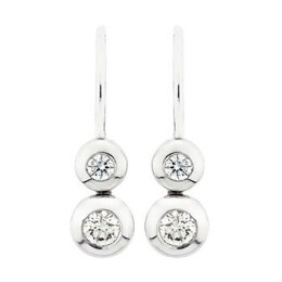 Zlaté náušnice s diamanty Altman Diamond 21ZP2401364B