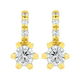 Zlaté náušnice s diamanty Altman Diamond 2340014041780