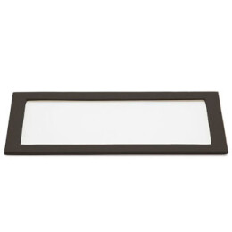 Šperkovnice Vault Tray Glass Lid černá 435302
