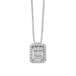 Zlatý náhrdelník s diamanty CLD4396