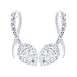 Zlaté náušnice s diamanty Altman Diamond COEBR02040