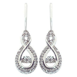 Zlaté náušnice s brilianty Altman Diamond E1535