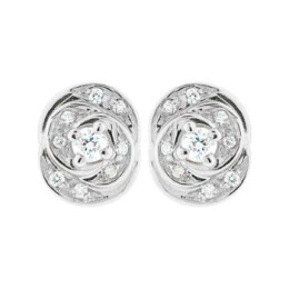 Zlaté náušnice s diamanty Altman Diamond ERD2107008O