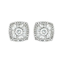 Zlaté náušnice s diamanty FE1133344W
