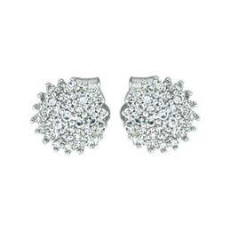 Zlaté náušnice s diamanty Altman Diamond FE436019