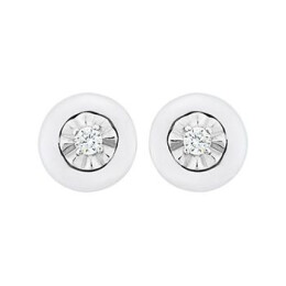 Zlaté náušnice s diamanty Altman Diamond KE05104009114